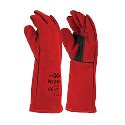 'WESTERN RED' PREMIUM KEVLAR WELDER'S GLOVE